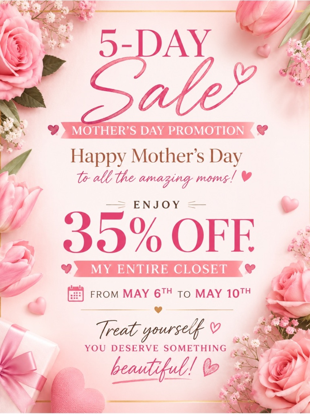 🌸🌸🌸Mother's Day 5-Day Sale 🌸🌸🌸